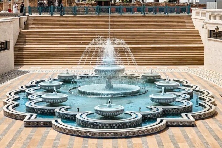 The water fountain 