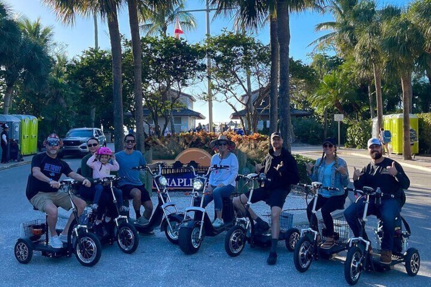 Electric Trike Tour of Naples Florida