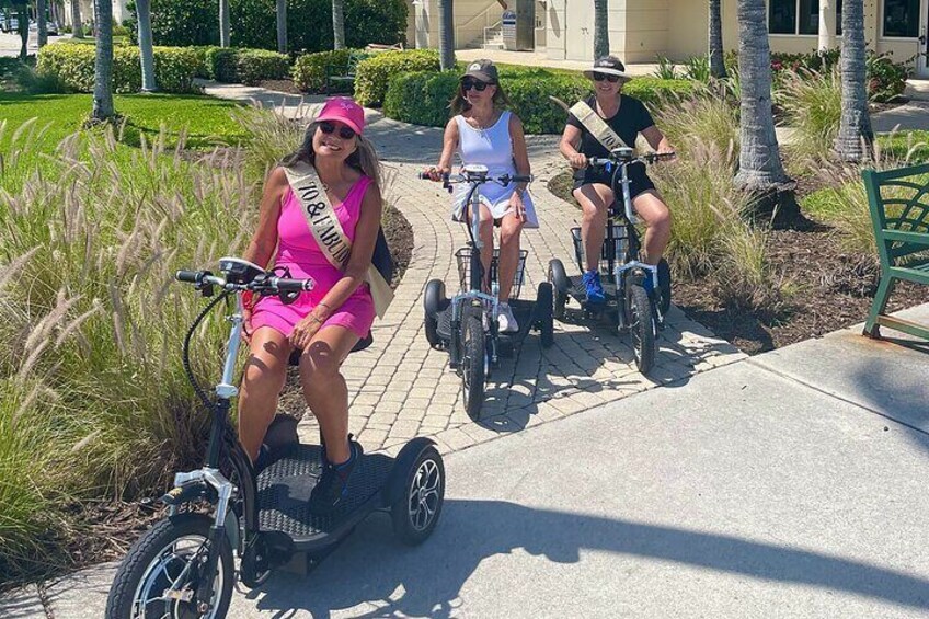 Naples Florida Electric Trike Tour - Fun For The Entire Family!