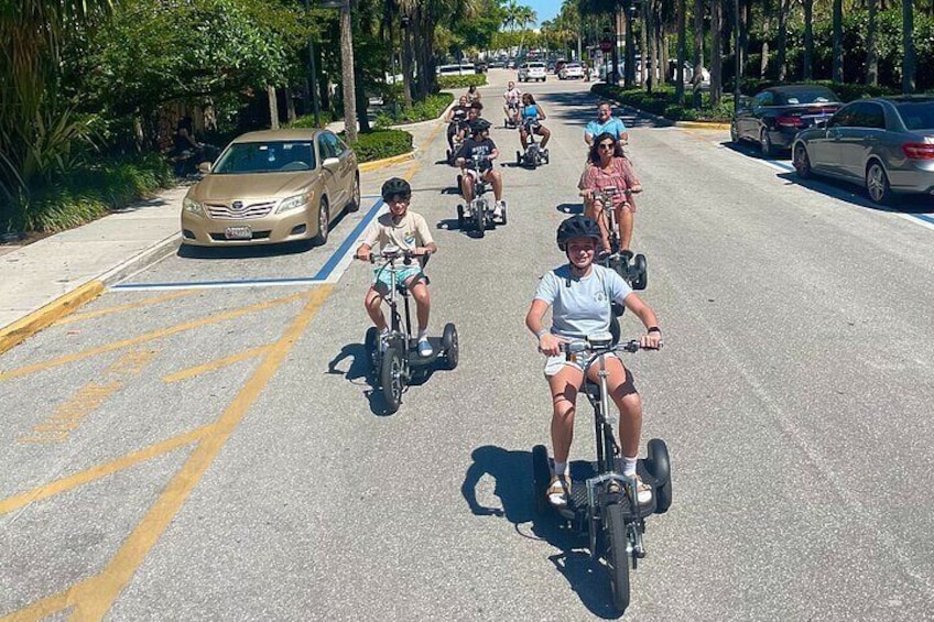 Naples Florida Electric Trike Tour - Fun For The Entire Family!