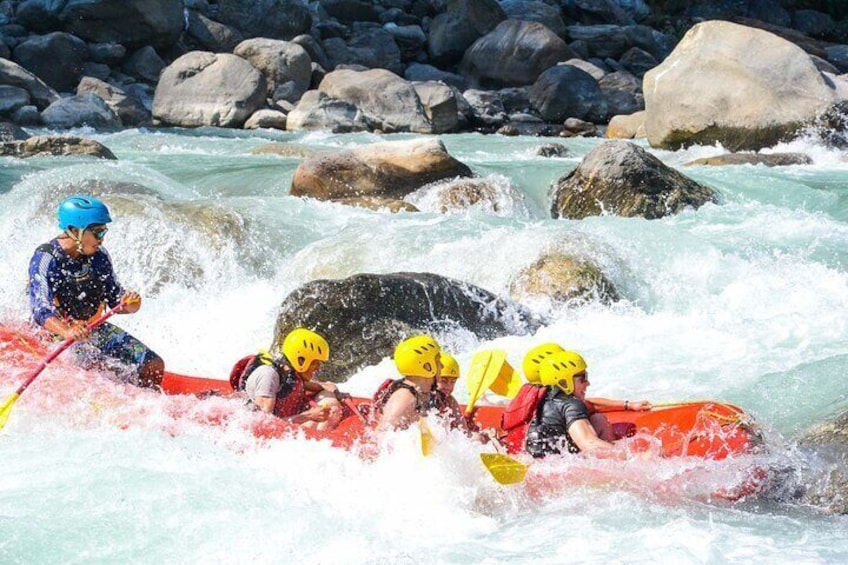 Seti river rafting with Crystal Holidays Inn.