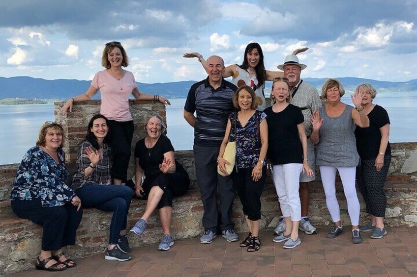 Group excursion to Castiglione del Lago - Lake Trasimeno