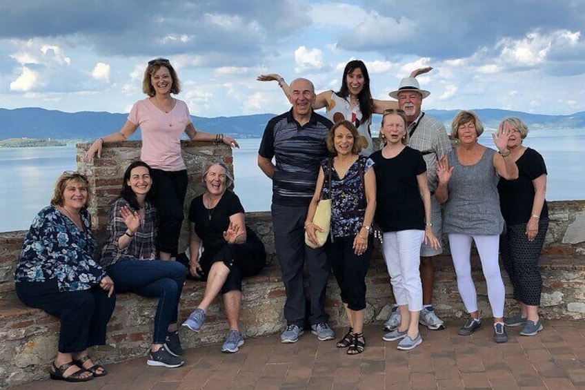 Group excursion to Castiglione del Lago - Lake Trasimeno