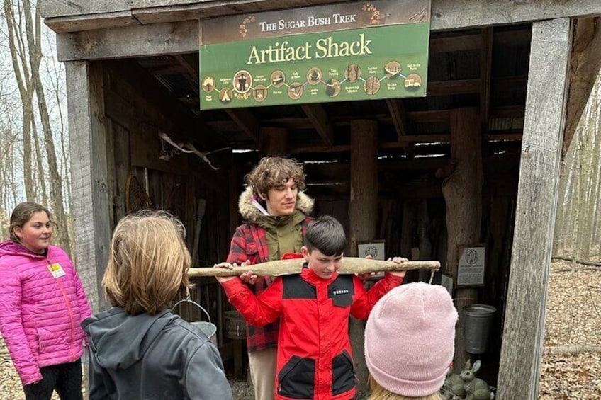 Maple Syrup Tour on the Sugar Bush Trek