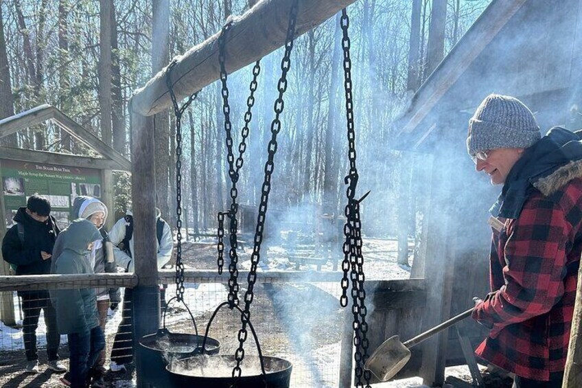 Maple Syrup Tour on the Sugar Bush Trek