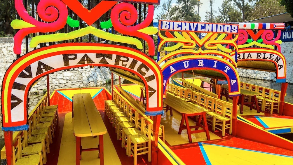 Xochimilco in Mexico city 