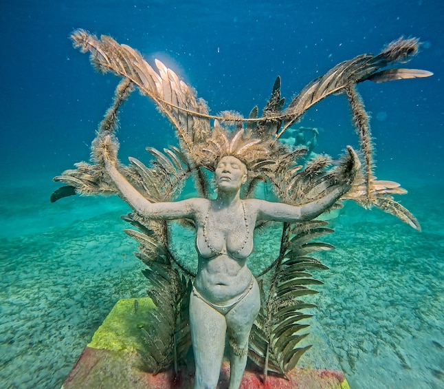 Single tank dive at the Underwater Sculpture Park 