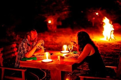 BBQ Dinner in the jungles of Yala