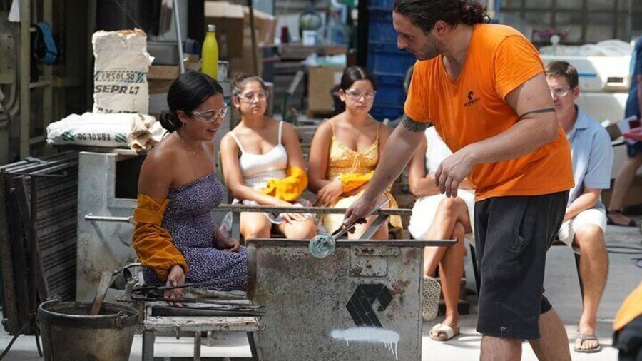 Create Your Own Murano Glass: Beginner’s Glassblowing Class