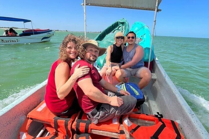 Private Ceviche Fishing and Food Group on the Yucatan Coast