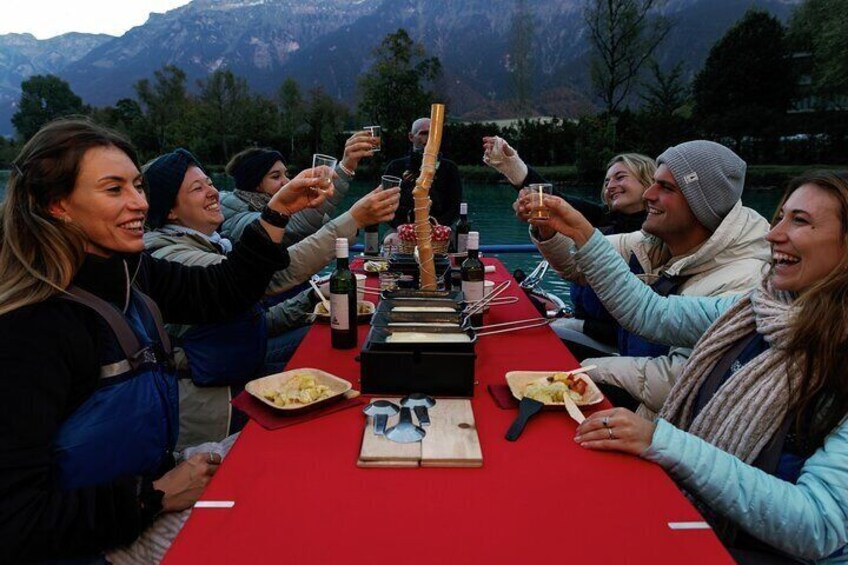 Raclette Rafting in Interlaken