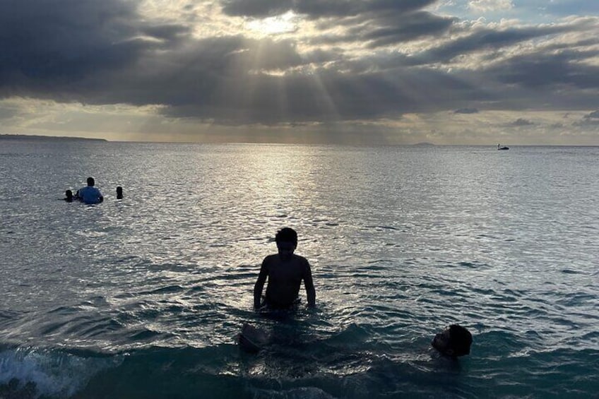 Day trips to Crash boat beach for up to 14 people