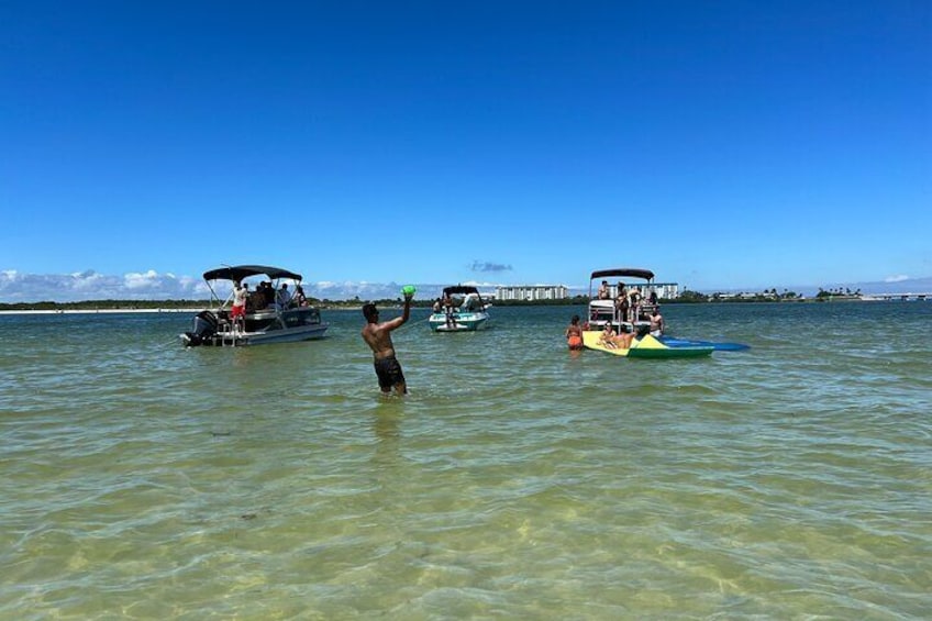 Party Pontoon Boat and Watersports Tour in Clearwater Beach