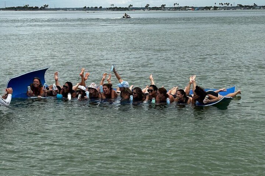 Party Pontoon Boat and Watersports Tour in Clearwater Beach
