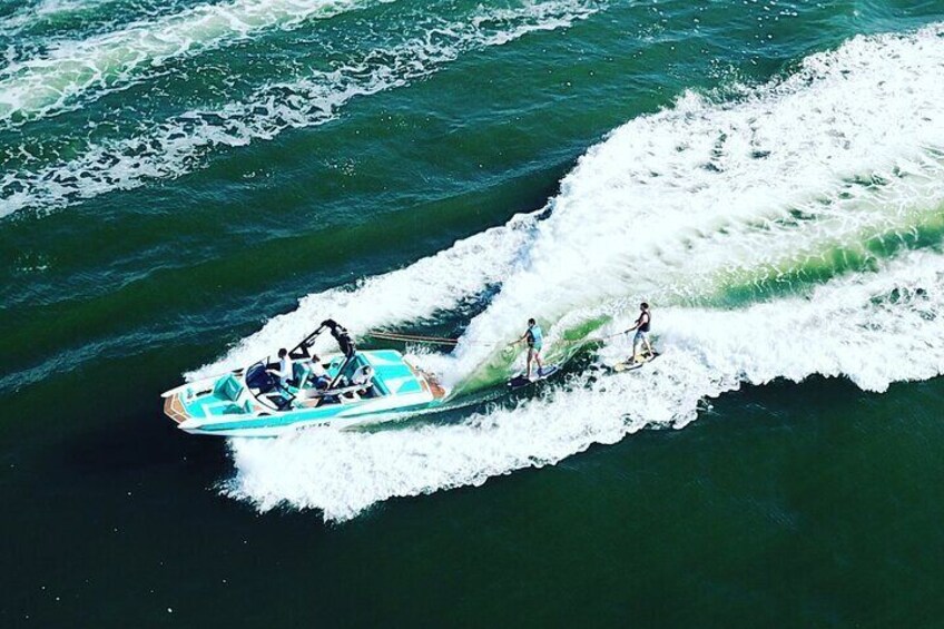 Party Pontoon Boat and Watersports Tour in Clearwater Beach