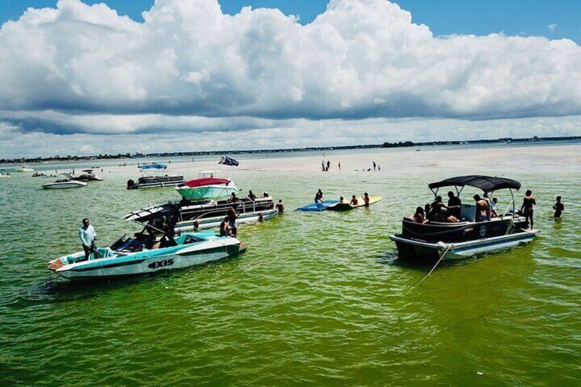 Party Pontoon Boat and Watersports Tour in Clearwater Beach