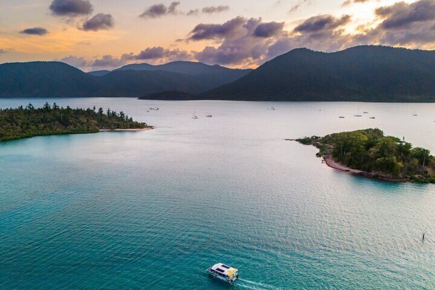 Airlie Beach Glass Bottom Boat Sunset Tour