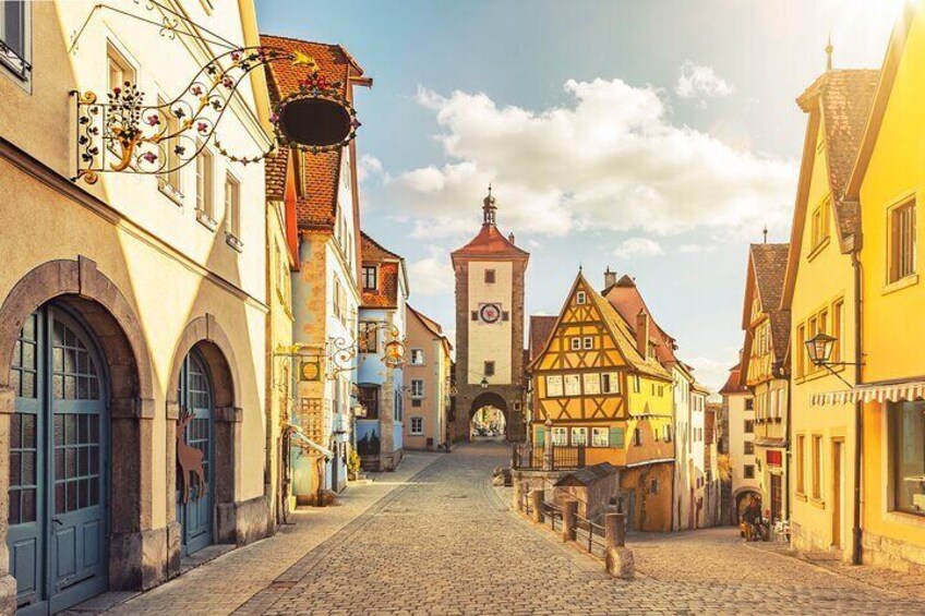 Private day trip from Munich to Rothenburg and Harburg