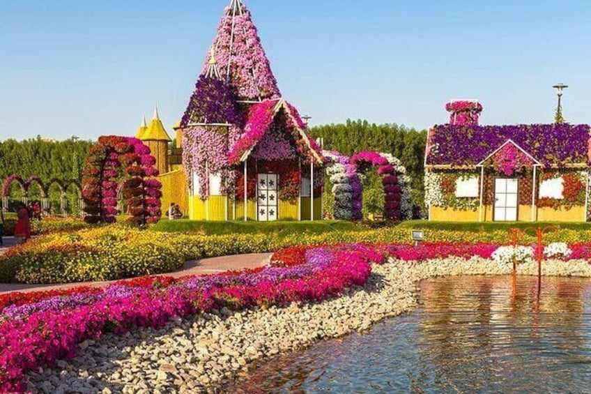 Miracle Garden and Global Village with Transportation