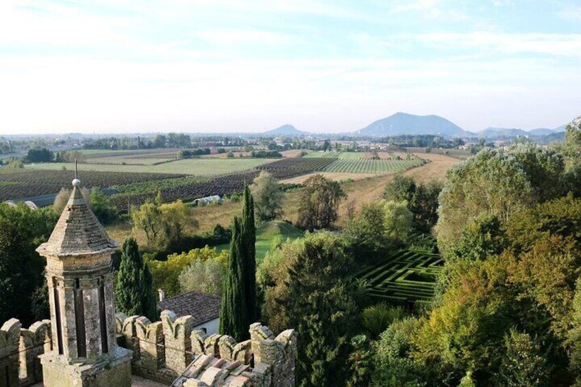 Park of the Castle of San Pelagio