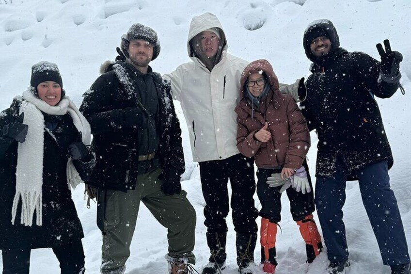Ice Waterfall Tour in Korouoma