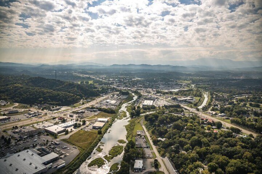 Private Helicopter Ride in Smoky Mountain Sevierville Quick Hop