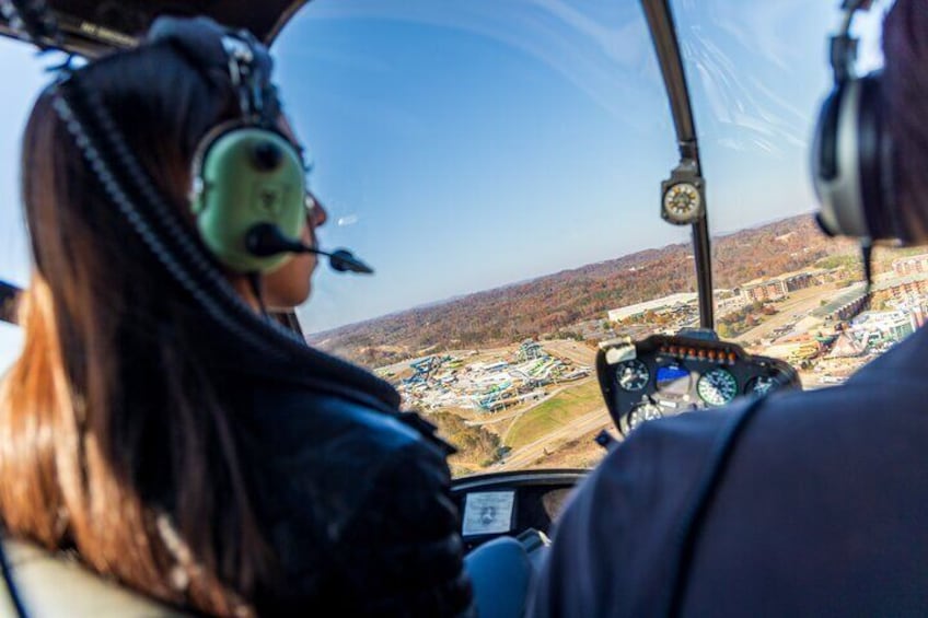 Helicopter Ride in Smoky Mountain Sevierville Douglas Lake Tour