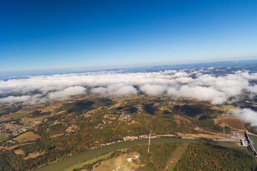 Helicopter Ride in Smoky Mountain Sevierville Mountain Jumper