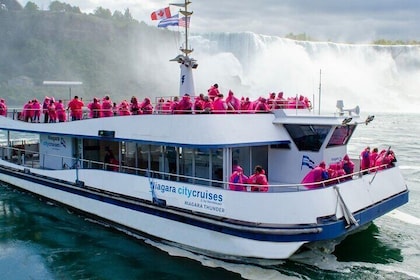 Niagara Falls Canadian Side Tour with Skip-the-Line Boat Tickets!