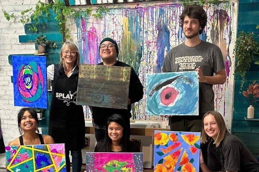 Adults need creative fun too! Let your inner artist shine at SPLAT.