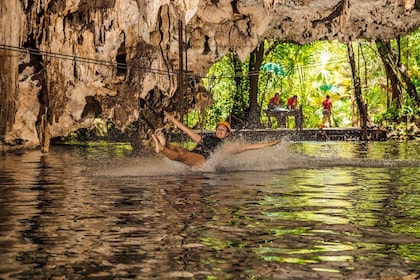 Native Park Tulum with Zipline & Cenote Snorkelling Tour 