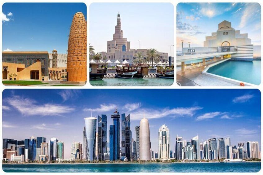 Doha Night City Tour With Pickup From Doha airport and Hotels