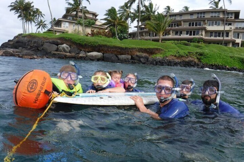 Private Group Snorkel Adventure on Tropical Reef with Sea Turtles