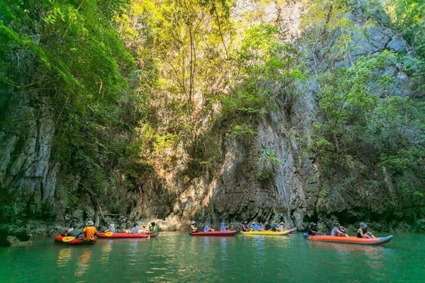 Khaolak: Early Bird James Bond Island and Elephant Sanctuary Tour