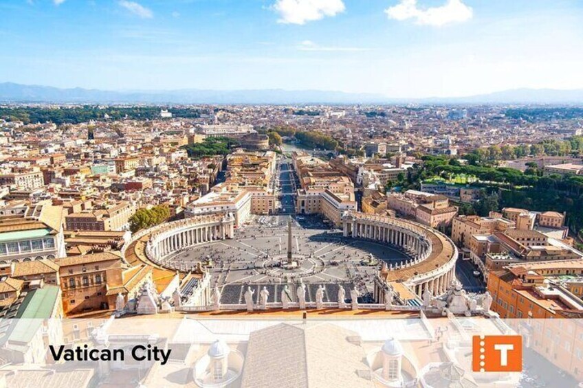 Rome City Pass top attractions, Hop-on Hop-off & Optional Vatican