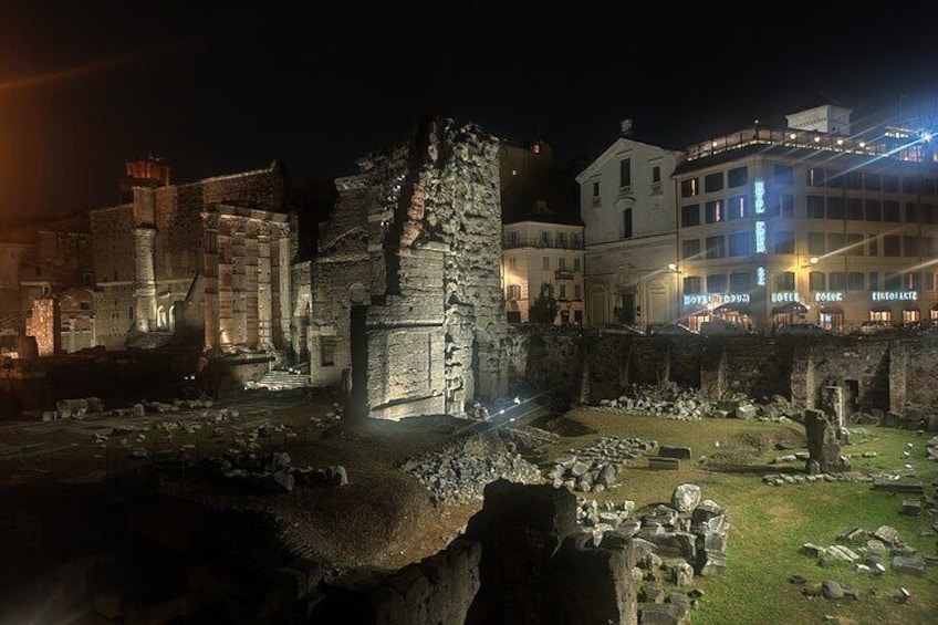 Elegant Rome by night tour and dinner in a local restaurant