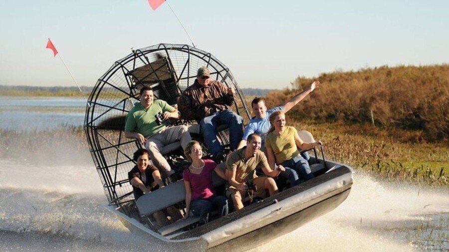 Experience the Everglades on an airboat guided tour