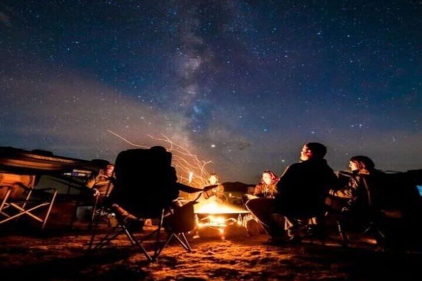 Hurghada Night Adventure JeepTour Stargazing and Dinner in Desert