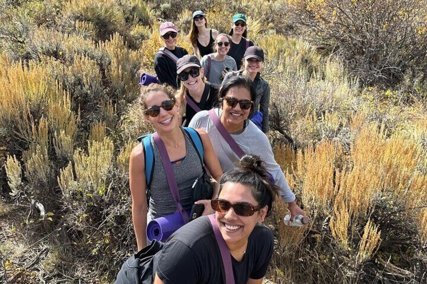 Hiking and Yoga On Top Of A Mountain in Park City Utah