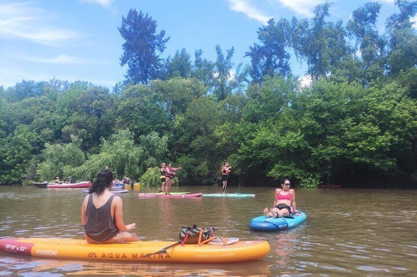 Guided SUP Tour and Discovery of the Rios de Tigre