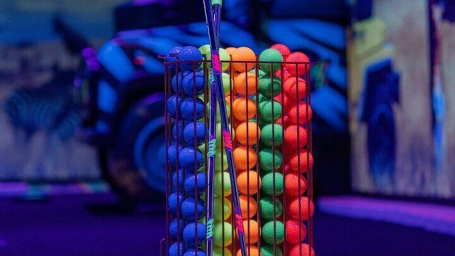 Glow in the Dark Mini Golf in Ljubljana