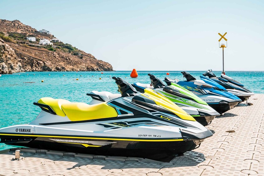 Picture 4 for Activity Mykonos: Super Paradise Beach Jet Ski, Canoe, & SUP Rental