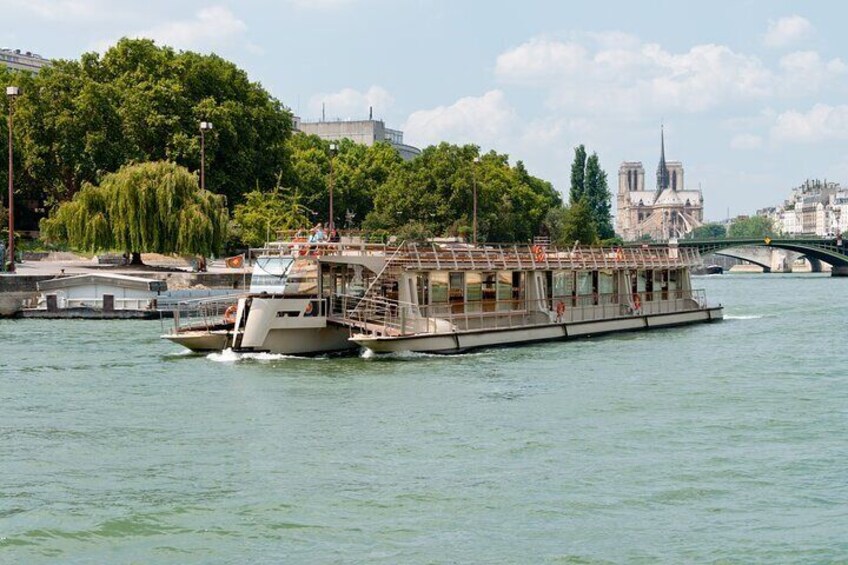 Catacombs Ticket and Seine River Cruise option