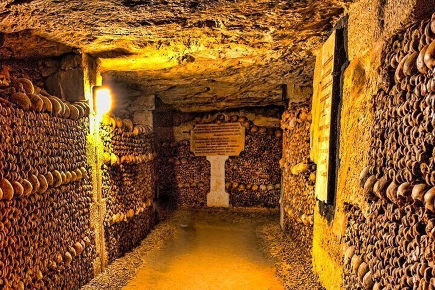 Catacombs Ticket and Seine River Cruise option