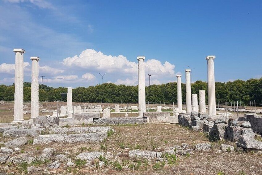 The ancient capital of Macedonia <>