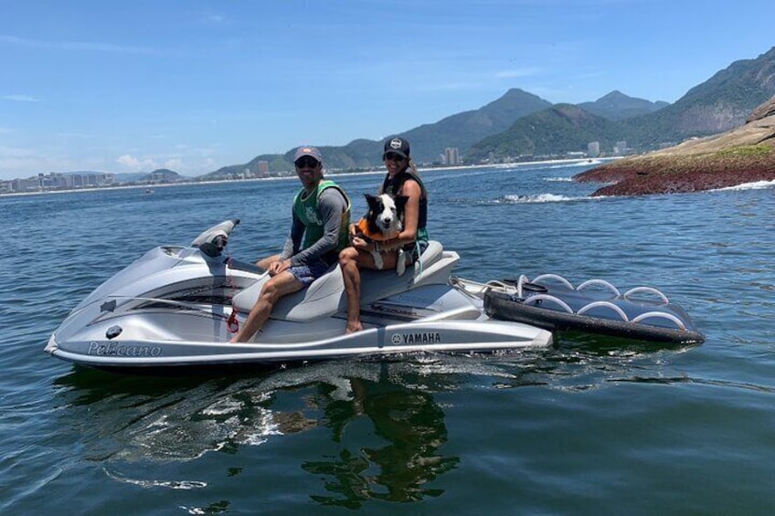 2 Hour Jet Ski Ride and Tow Snorkeling in Tijuca Islands