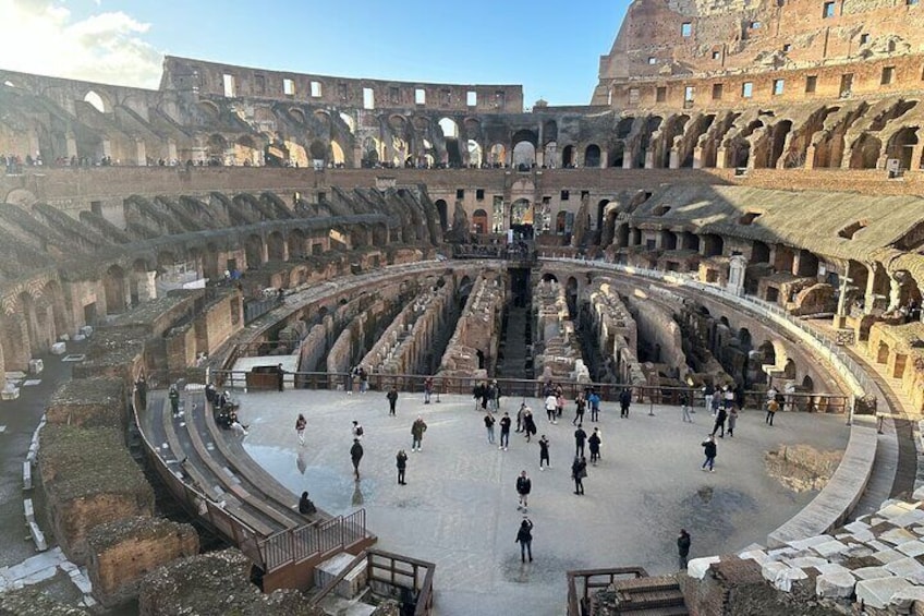 Colosseum with Forum & Palatine Hill Access