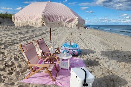 West Palm Beach Day: Umbrella, Chairs, Yeti, JBL Speaker, Towels+