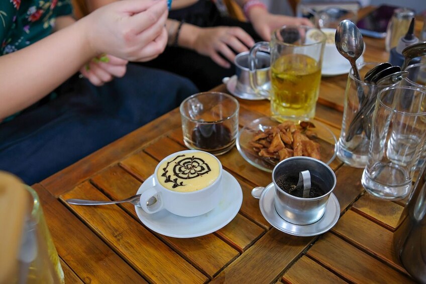 Vietnam: Unique Egg Coffee Class