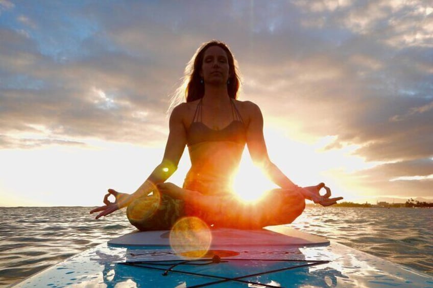 Sunset Floating Yoga